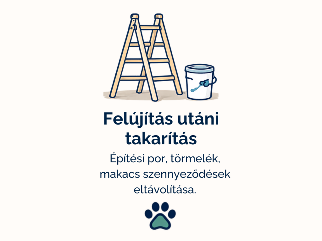 Felújítás utáni takarítás Pécsen és környékén