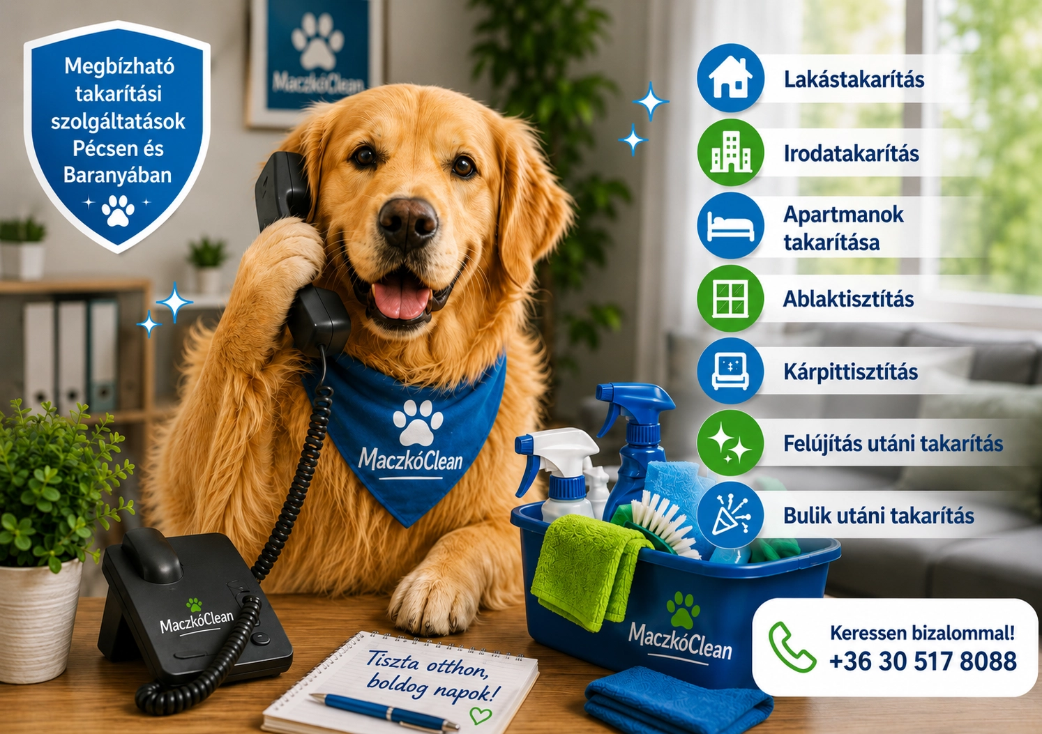 MaczkóClean takarítás Pécs és Baranya területén